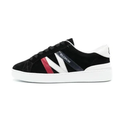 (W) Moncler Low-Top Sneaker 'Black Velvet'