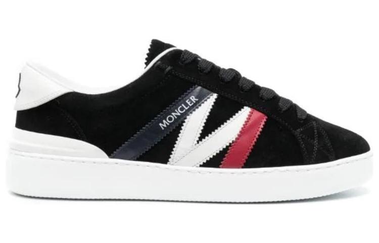 (W) Moncler Low-Top Sneaker 'Black Velvet' 圖 5
