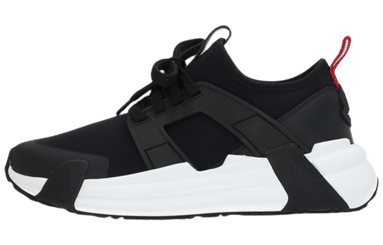 (W) Moncler Lunarove 'Black Rubber and Smooth Leather'