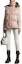 Lookbook (W) 蒙克莱尔 Luzule 浅粉色连帽拉链羽绒马甲. I20931A001026895051A
