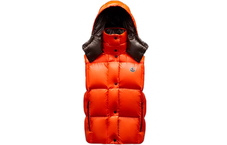 (Women) Moncler Luzule FW21 Detachable Hood Down Vest Women’s Orange G20931A0009968950326 圖 2