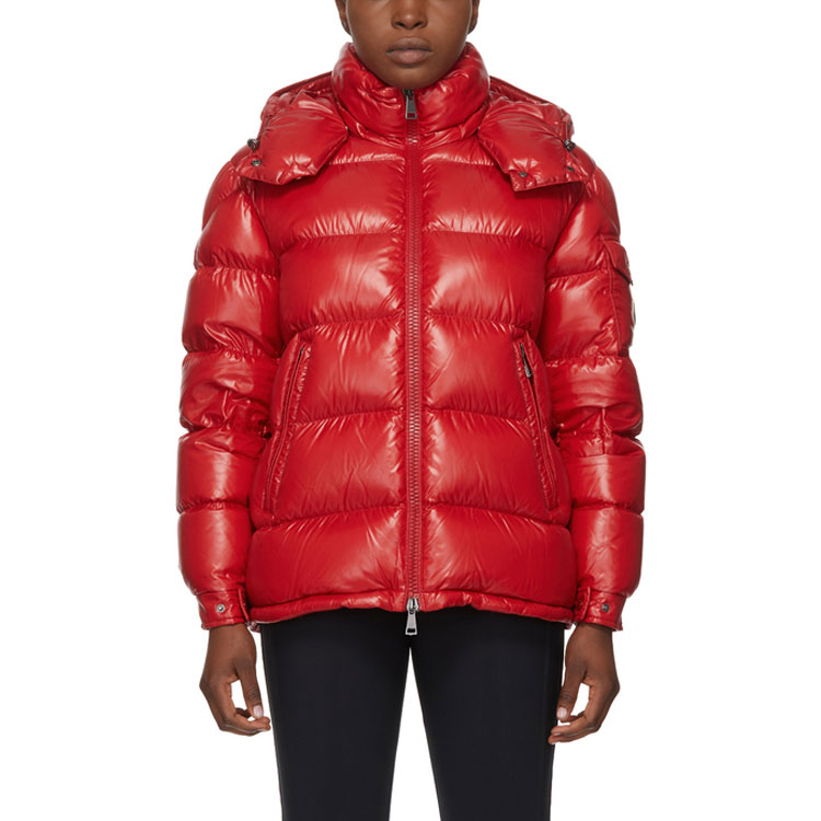 (Women) Moncler Maire FW22 Red Hooded Down Jacket Winter Crop Coat F20931A57600C0064457 圖 4