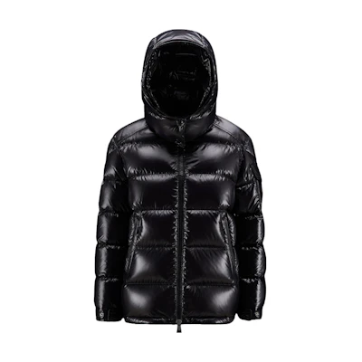 (Women) Moncler Maire Series Black Short Hooded Ski Down Jacket. I20931A0014268950999