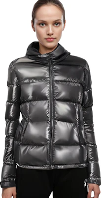 (W) 몽클레르 마이르 블랙 숏 후드 스키 다운 재킷. I20931A0014268950999 Sizing (W) 몽클레르 마이르 블랙 숏 후드 스키 다운 재킷. I20931A0014268950999