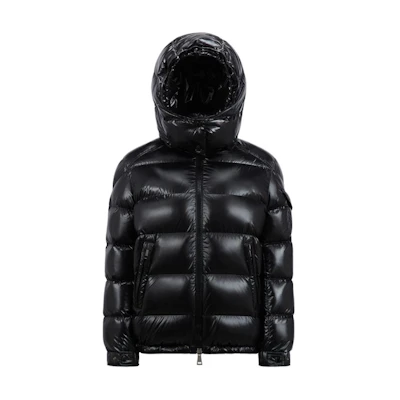 (Women) Moncler Maire Waterproof Hooded Down Jacket Black F20931A57600C0064999