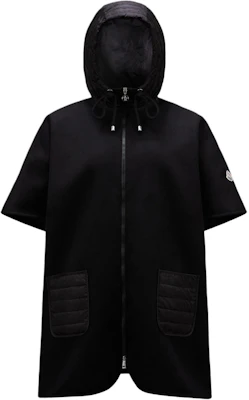 (W) Moncler Mantella Capa con Capucha Cremallera Negra. J20933G000030U261999 Order (W) Moncler Mantella Capa con Capucha Cremallera Negra. J20933G000030U261999