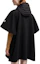 Shop (W) Moncler Mantella Capa con Capucha Cremallera Negra. J20933G000030U261999