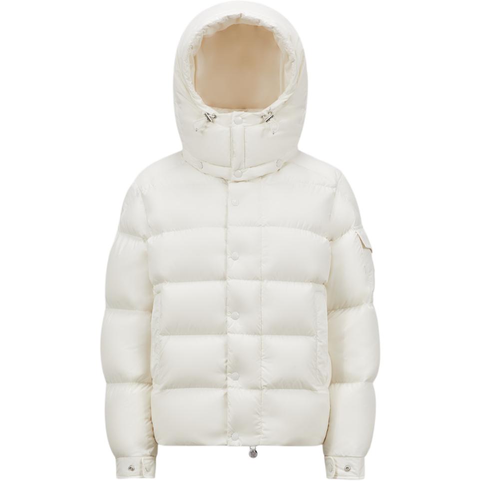 (Women) Moncler Maya 70th Anniv  Short Down Jacket w/ Adjustable Cuffs White J20931A0016954A81034 圖 2