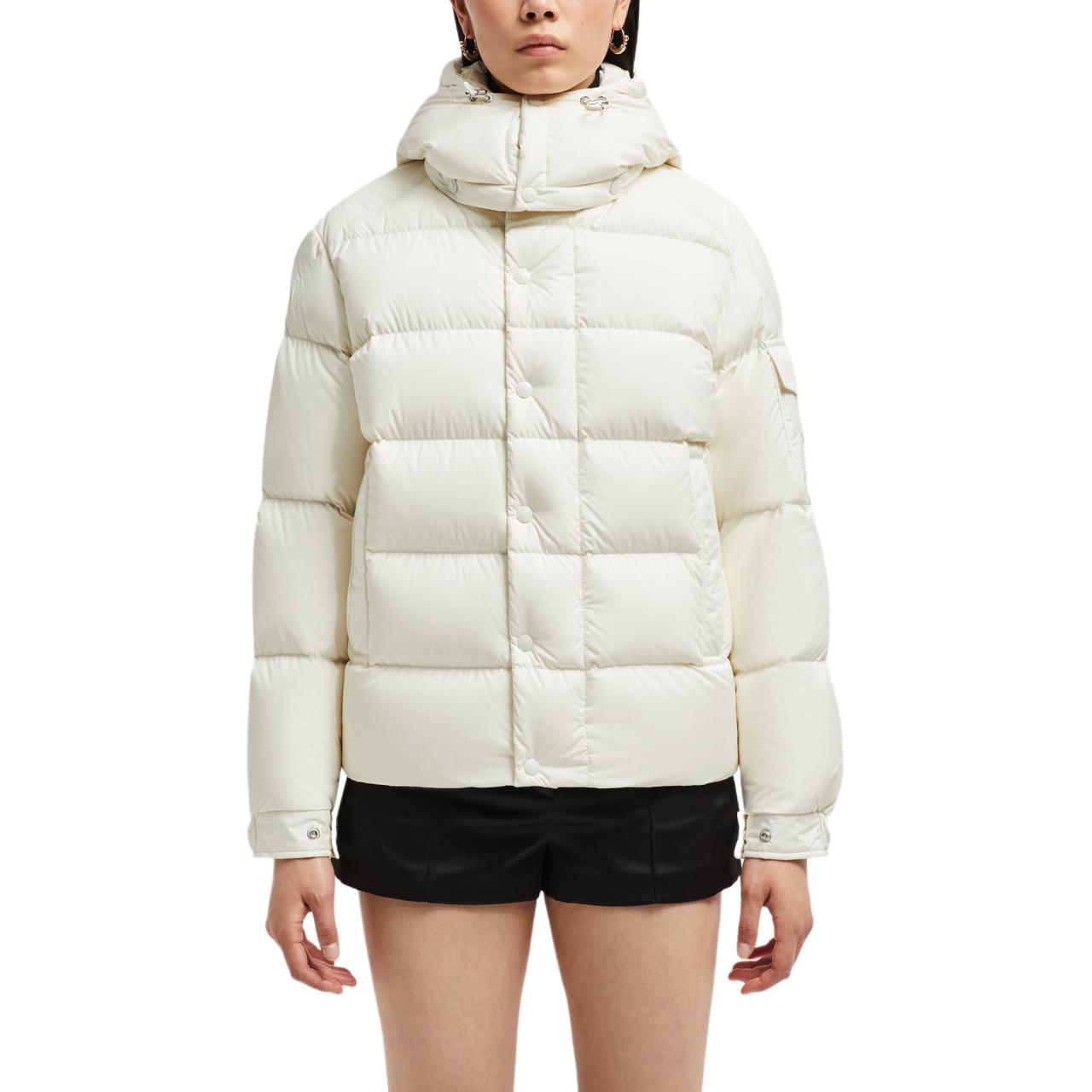 (Women) Moncler Maya 70th Anniv  Short Down Jacket w/ Adjustable Cuffs White J20931A0016954A81034 圖 3