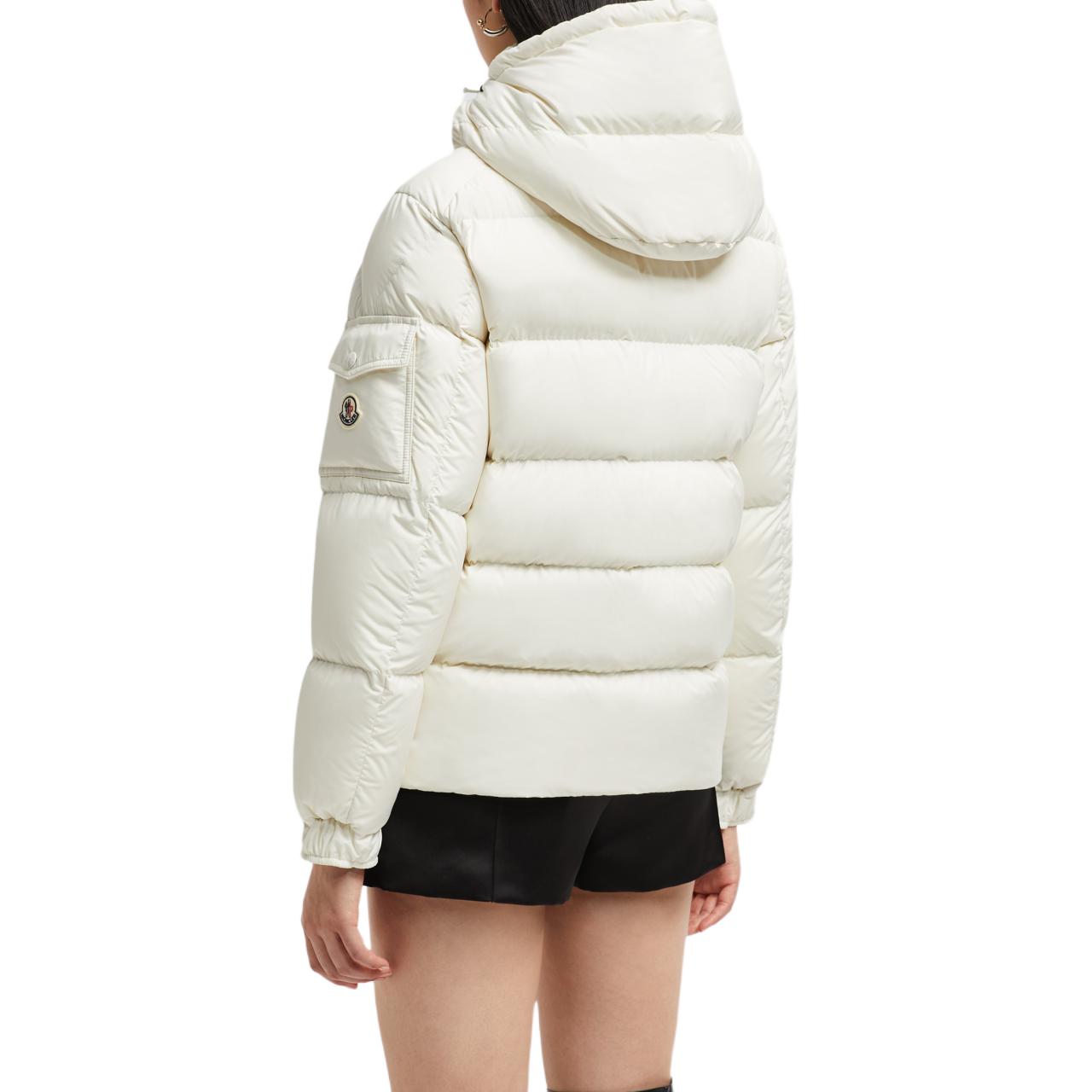 (Women) Moncler Maya 70th Anniv  Short Down Jacket w/ Adjustable Cuffs White J20931A0016954A81034 圖 5