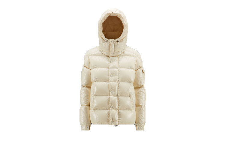 Buy (W) Moncler Maya 70週年象牙白短版羽絨外套 H20931A001535969T070
