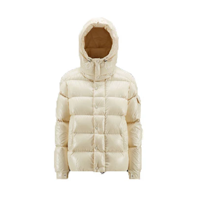 (Women) Moncler Maya 70th Anniversary Ivory White Short Puffer Jacket H20931A001535969T070
