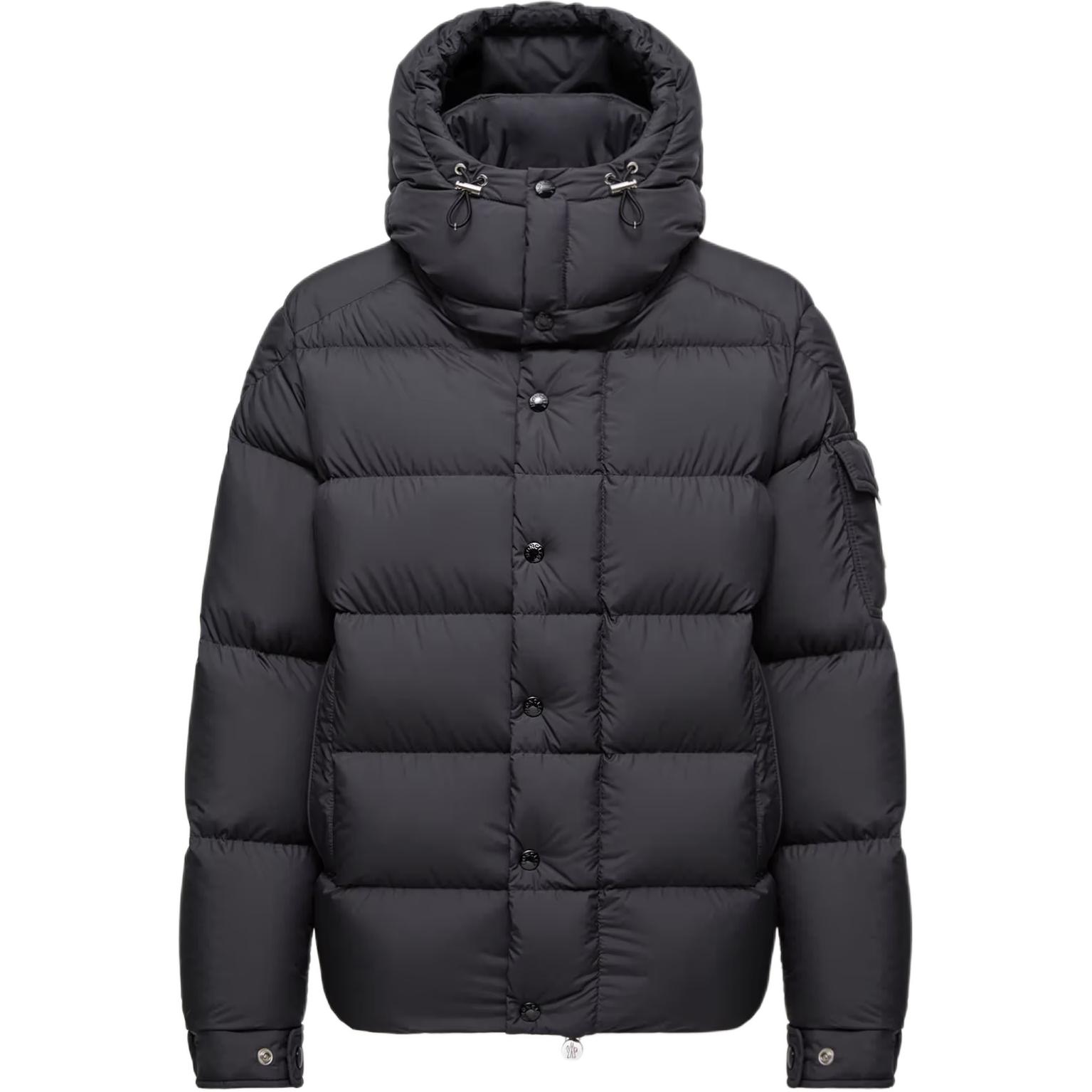 (Women) Moncler Maya 70th Anniversary  Short Down Jacket Black Logo Design. J20931A0016954A81999