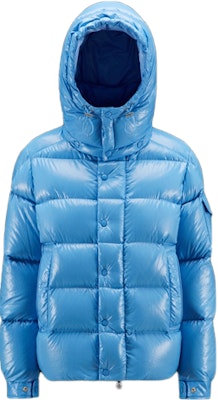(W) Moncler Maya FW22 天藍色羽絨連帽外套 冬季保暖短大衣 H20931A001535969T7A2 Buy (W) Moncler Maya FW22 天藍色羽絨連帽外套 冬季保暖短大衣 H20931A001535969T7A2