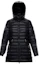 Buy (W) Moncler Menthe 冬季連帽羽絨外套 黑色帶標誌 0931C10000C0070999