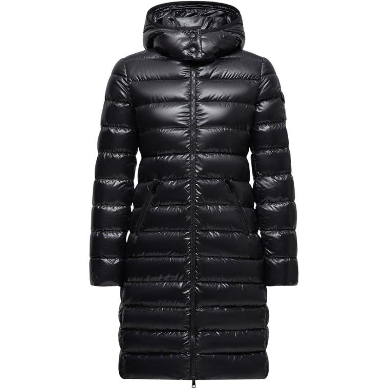 (Women) Moncler Moka Long Down Coat Black Waterproof Ski Jacket 0931C5130068950999