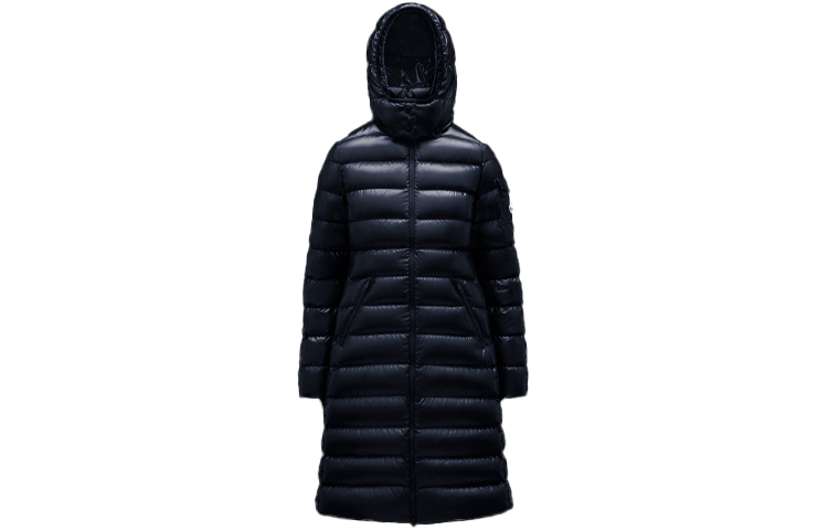 (Women) Moncler Moka Series Logo Zip Puffer Jacket - Navy Blue G20931C5130068950742 圖 2