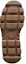 Purchase (Women) Moncler Mon Corp Boot 'Brown Leather' H209B4F00100M230425J