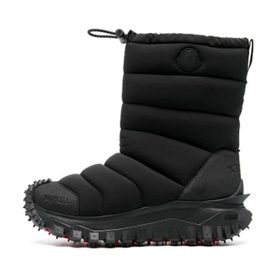(W) Moncler Nylon Ankle Boot 'Black'