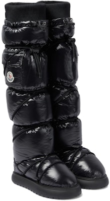 (Women) Moncler Nylon High-Top Snow Boots 'Lacquered Black' I209B4H00040M3428999 Lookbook (Women) Moncler Nylon High-Top Snow Boots 'Lacquered Black' I209B4H00040M3428999
