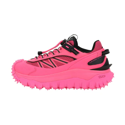 (W) Moncler Nylon Logo Low-Top Sneaker 'Pink'