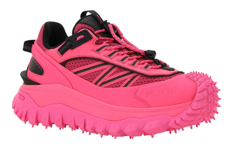 (W) Moncler Nylon Logo Low-Top Sneaker 'Pink' 圖 2