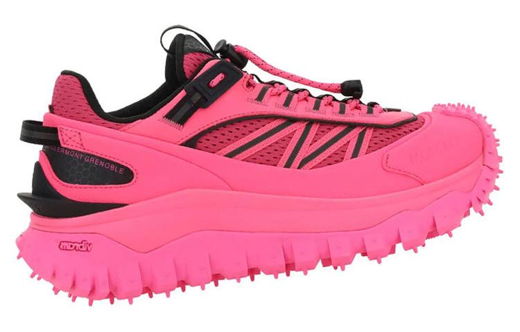 (W) Moncler Nylon Logo Low-Top Sneaker 'Pink' 圖 3