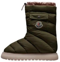 (Women) Moncler Nylon Round Toe Mid-Calf Snow Boot 'Olive Green' I209B4H00070M3667825 (Women) Moncler Nylon Round Toe Mid-Calf Snow Boot 'Olive Green' I209B4H00070M3667825