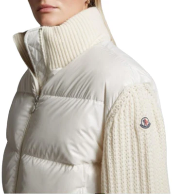 (W) Moncler 絨面拉鍊羽絨外套 米白色 I20939B00025M1241035 Lookbook (W) Moncler 絨面拉鍊羽絨外套 米白色 I20939B00025M1241035