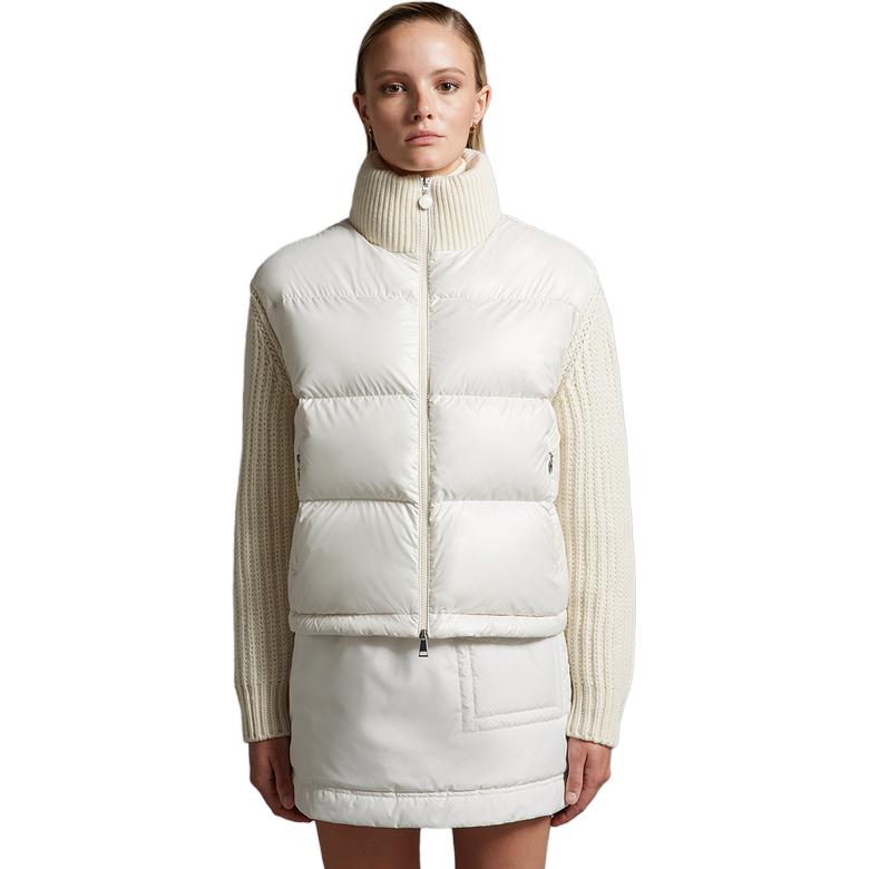 (Women) Moncler Padded Corduroy  Zip-Up Down Jacket Off-White I20939B00025M1241035 圖 5