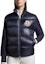 Lookbook (W) Moncler 灣畔燈芯絨徽標拉鍊羽絨外套 海軍藍 冬季外套 I20938G0001489A2Y778