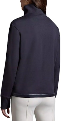 (W) Moncler 灣畔燈芯絨徽標拉鍊羽絨外套 海軍藍 冬季外套 I20938G0001489A2Y778 Purchase (W) Moncler 灣畔燈芯絨徽標拉鍊羽絨外套 海軍藍 冬季外套 I20938G0001489A2Y778