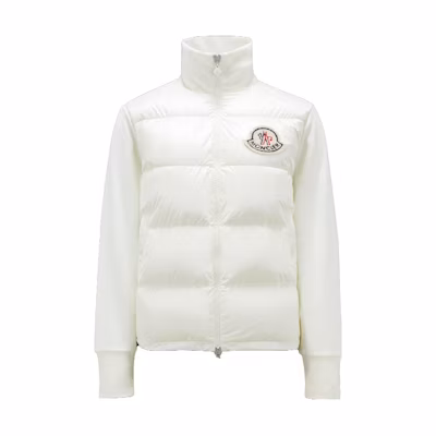 (Women) Moncler Padded Corduroy Series Ivory White Down Jacket Winter Collection. I20938G0001489A2Y034