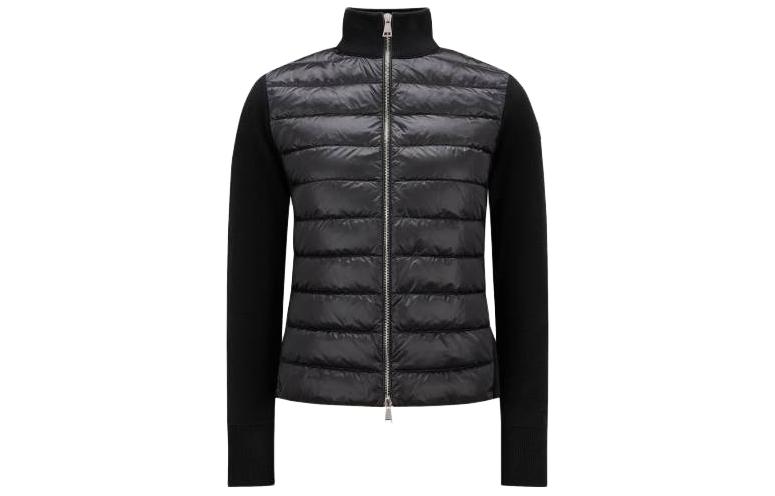 Order (W) Moncler Kardigan Wool Corduroy Hitam Wanita. J10939B00025M1131999