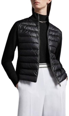 (W) Moncler Kardigan Wool Corduroy Hitam Wanita. J10939B00025M1131999 Purchase (W) Moncler Kardigan Wool Corduroy Hitam Wanita. J10939B00025M1131999