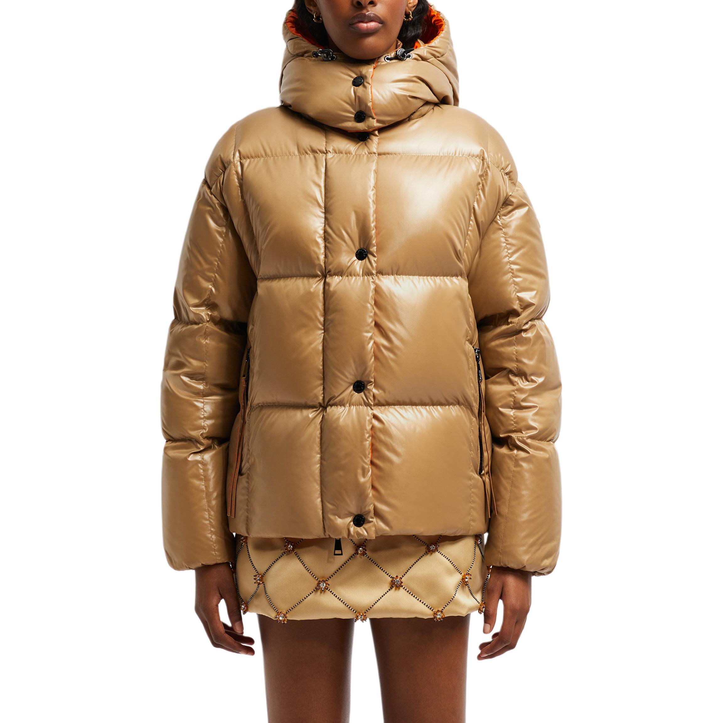 (Women) Moncler Parana  Loose Fit Down Jacket with Detachable Hood - Camel Color J20931A0010368950226 圖 5