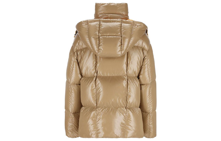 (Women) Moncler Parana FW21 Logo Glossy Hooded Down Jacket Winter Beige. G20931A0010768950226 圖 3