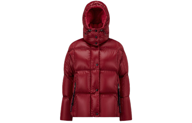 (Women) Moncler Parana FW22  Red Hooded Down Jacket Winter Series. H20931A0006568950458