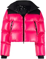 (Women) Moncler Parana Short Colorblock Down Jacket Pink Winter Coat. 1A0006568950520 (Women) Moncler Parana Short Colorblock Down Jacket Pink Winter Coat. 1A0006568950520
