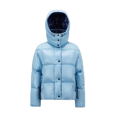 (Women) Moncler Parana Short Puffer Jacket Powder Blue Ski Season Edition. I20931A0010368950713