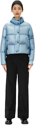 (W) Chaqueta Corta Acolchada Moncler Parana Azul Polvo Edición Temporada de Esquí. I20931A0010368950713 Sizing (W) Chaqueta Corta Acolchada Moncler Parana Azul Polvo Edición Temporada de Esquí. I20931A0010368950713