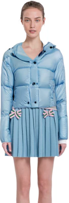 (W) Chaqueta Corta Acolchada Moncler Parana Azul Polvo Edición Temporada de Esquí. I20931A0010368950713 Cheap (W) Chaqueta Corta Acolchada Moncler Parana Azul Polvo Edición Temporada de Esquí. I20931A0010368950713