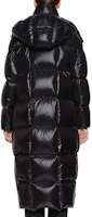 Purchase (W) Moncler Parnaiba系列長版羽絨外套黑色滑雪季穿搭 0931D53100C0067999