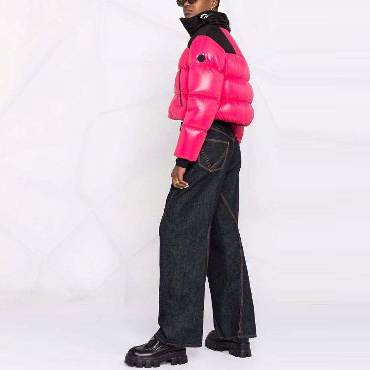 (Women) Moncler Pink Colorblock Padded Down Jacket G20931A0006568950520 圖 6