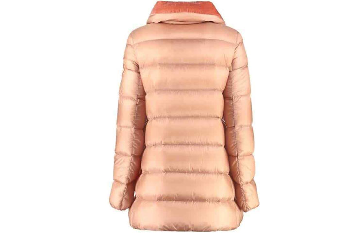 (Women) Moncler Pink Mid-Length Down Jacket Winter Coat. E20934637980C022953E 圖 3