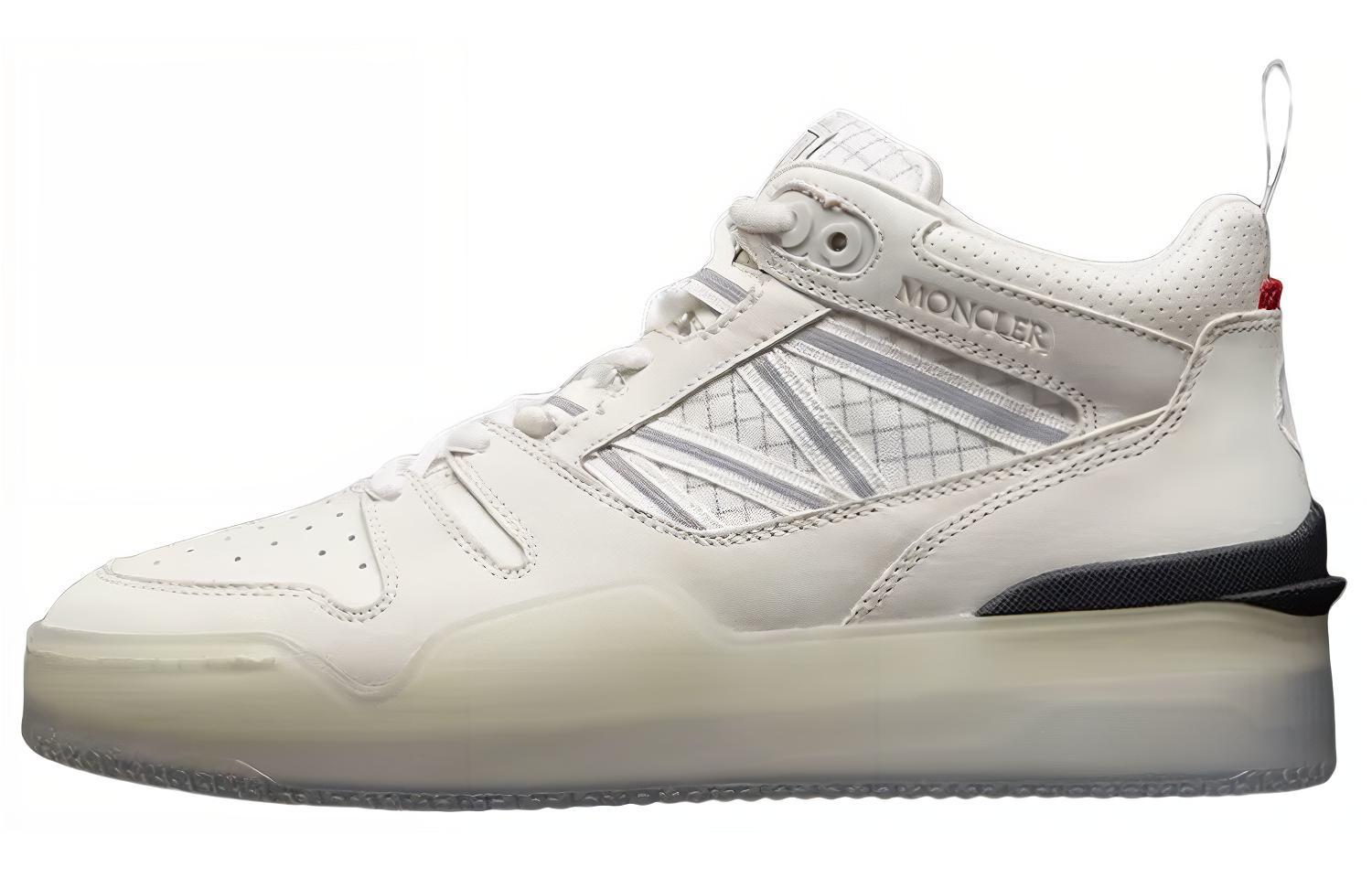 (Women) Moncler Pivot High Top 'White Logo' I109B4M00150M2554034