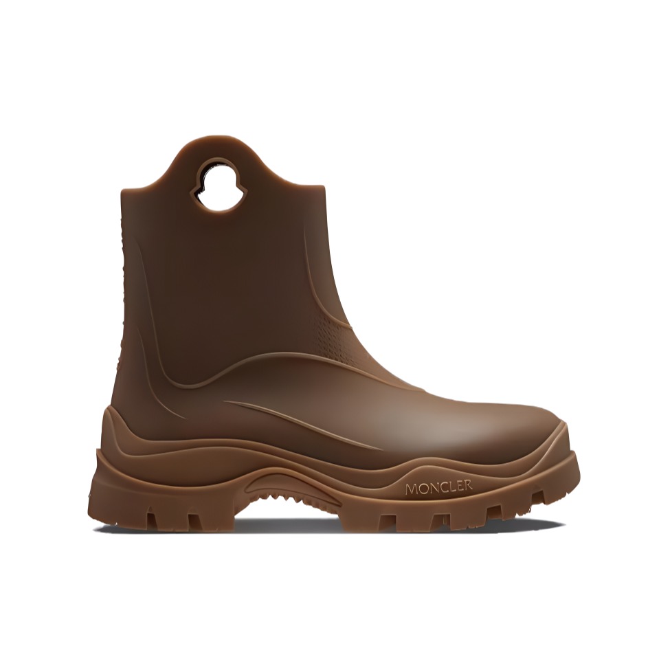 (W) Moncler PVC Rain Boots 'Brown' 圖 2