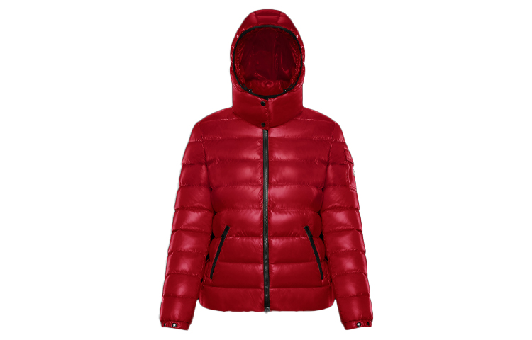 (Women) Moncler Red Hooded Down Jacket Winter Collection E209346858056895046D