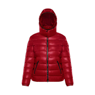 (Women) Moncler Red Hooded Down Jacket Winter Collection E209346858056895046D