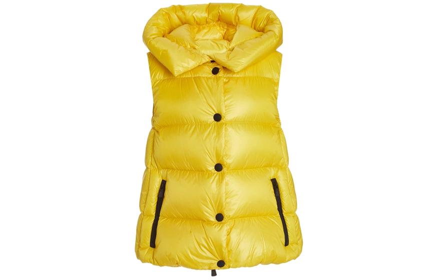 (Women) Moncler Resy Lightweight Down Vest Yellow for Women 20981A50700539YL107 圖 2